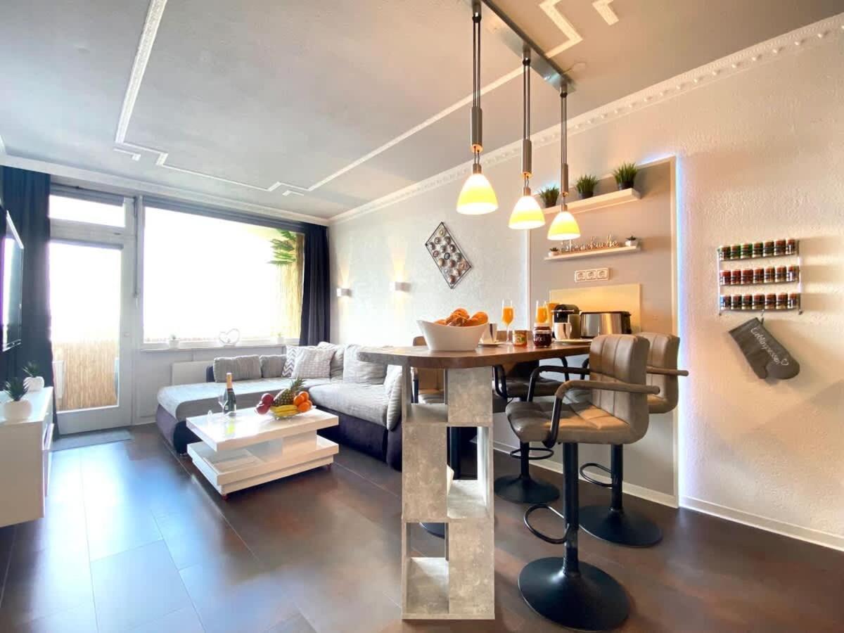 Apartment Abendsonne mit Balkon im Herzen des Harzes Goslar Exterior foto